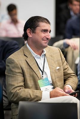 Joe Cardenas of Aquaco Advisors LLC attending an aquaculture industry conference